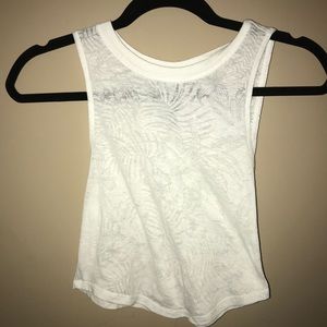 Aeropostale White Crop Top